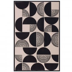 Κάδρο Positive Vibes 030656 60x4x90cm Black-White