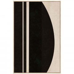 Κάδρο Solaire 034249 80x4x120cm Dark Brown-Beige