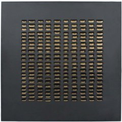 Πίνακας Escape 032107 80x5x80cm Black-Gold