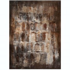 Πίνακας Καμβάς Terryn 031415 90x4x120cm Multi-Brown