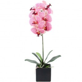 Artificial Flower In Pot Orchidea 020779 63cm Pink PINK