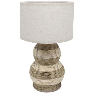 Φωτιστικό Επιτραπέζιο Sikinos 032056 30x30x52cm Ε27 40W Natural-Beige