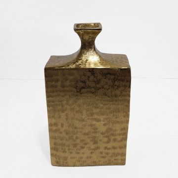 Βάζο Flasche 019144 19x10x36cm Gold