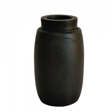 Vase Nubia 032271 13x13x22 Black