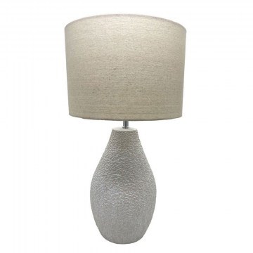Table Lamp Pader 032353 Ε27 Max 60W 20x20x59cm Beige-White
