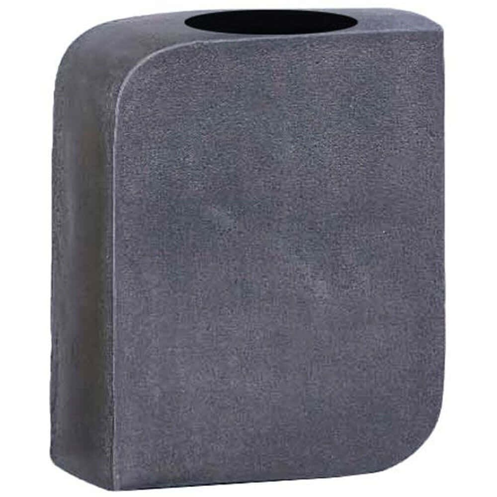 Βάζο Brick 034393 14x7x18cm Dark Grey