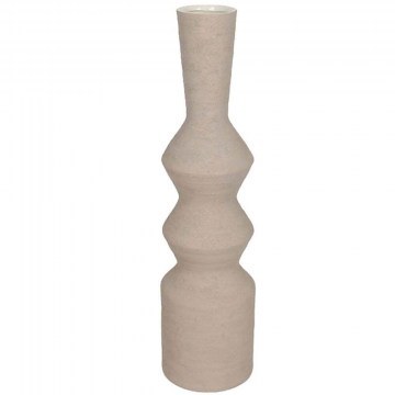 Βάζο Virelia 034726 15x15x60cm Dark Beige