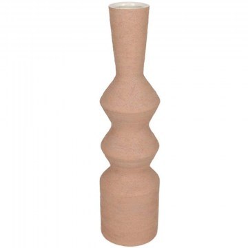 Vase Virelia 034728 15x15x60cm Light Terracotta