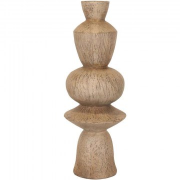 Vase Aeon 034768 25,5x25,5x71cm Light Grey