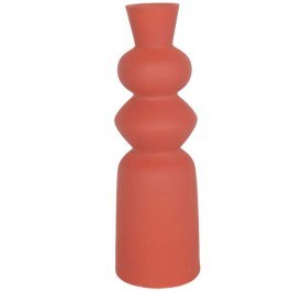 Βάζο Omani 034773 15x15x48cm Red RED