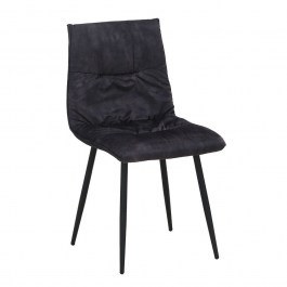Καρέκλα Linea 03-1156 47x55x86cm Anthracite ANTHRACITE