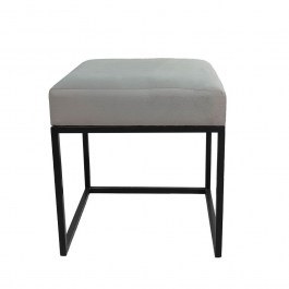 Σκαμπό Cubik 16-0674 40x40x44cm Beige BEIGE