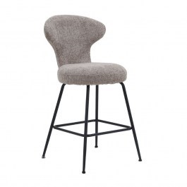 Stool Bar Fungo 26-0075 51x55x97cm Beige BEIGE