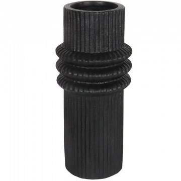 Vase Helix 034654 25x25x58cm Black
