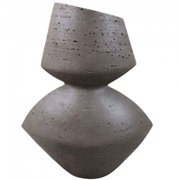 Βάζο Looma 034615 28,5x15,5x34,5cm Taupe