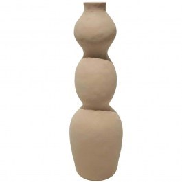 Vase Aira 034786 12,5x12,5x39cm Beige BEIGE