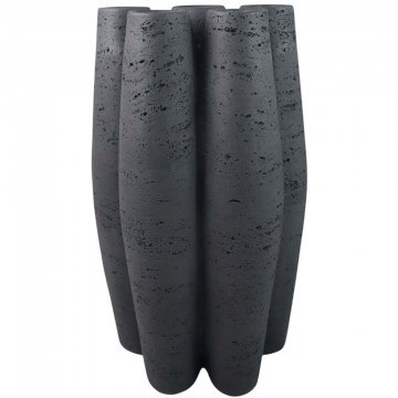 Vase Orin 034644 23x15,5x38cm Black