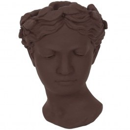 Βάζο Cem 034820 18x17x26,5cm Dark Brown DARK BROWN