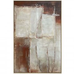 Canvas Painting Aether 034679 82,6x4,3x122,6cm Multi