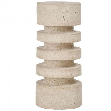 Κηροπήγιο Axis 034704 9,1x9,1x21,2cm Beige