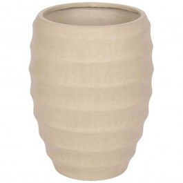 Plant Pot Florra 034839 36x36x46,3cm Beige BEIGE