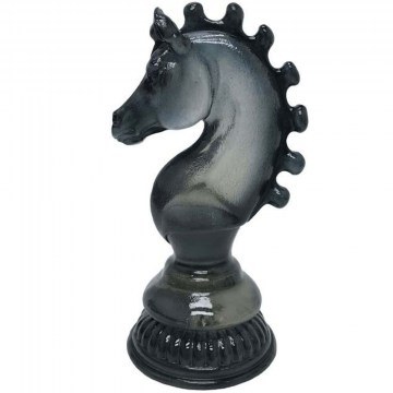 Decorative Chess Pawn Pionart 034450 11,8x10x23cm Black