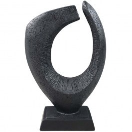 Διακοσμητικό Αγαλματίδιο Pulse 034647 18,5x8,5x30cm Black BLACK