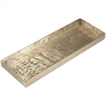 Decorative Tray Orly 023944 44x15x3cm Gold