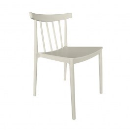 Καρέκλα Κήπου Flow 53-0069 51x50x76cm Off White OFF WHITE