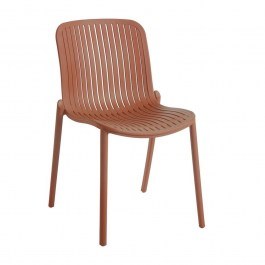 Garden Chair Brio 53-0006 58x49x81cm Terracotta TERRACOTTA
