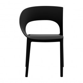 Garden Chair Friends 53-0049 57x55x78cm Black BLACK