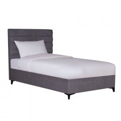 Bed Stratta 40-0045 With Storage Space 208x127x121 (For Mattress 120x200cm) Grey
