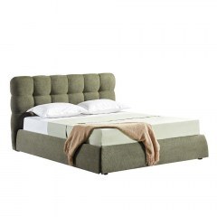 Κρεβάτι Chocolat 40-0040 223x185x108 (Για Στρώμα 160x200cm) Olive