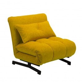 Πολυθρόνα Tessera 01-3650 Αναδιπλούμενη 86x86x83cm Mustard MUSTARD