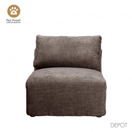 Armchair Box 71-0143 82x107x85cm Brown BROWN
