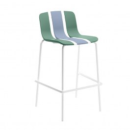 Garden Bar Stool Art 58-0004 51x44x105cm Green-Blue GREEN-BLUE