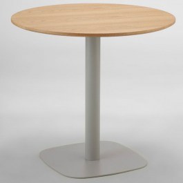 Table Uno 52-0023 Φ80x74cm Natural-Grey NATURAL-GREY