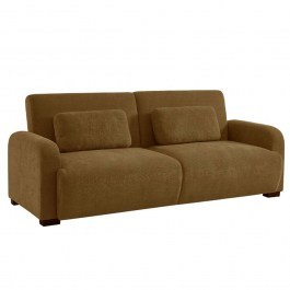 Sofa - Bed Three-Seater Nubo 70-0456 213x93x86cm Olive Brown BROWN