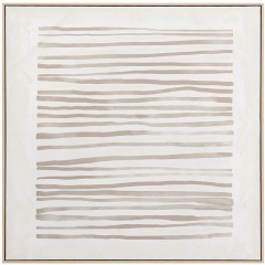 Πίνακας Καμβάς Raya B 034240 100x4x100cm Natural-Beige