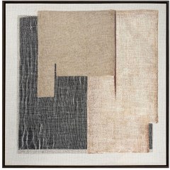 Πίνακας Καμβάς Plis 035040 80x4x80cm Multi
