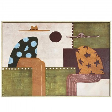 Canvas Painting Sombra 201-0016 120x4x80cm Multi