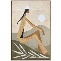 Πίνακας Καμβάς Elysia 035047 80x4x120cm Multi