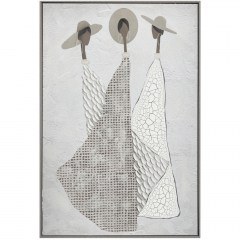 Canvas Painting Trinity 035045 80x4x120cm Grey