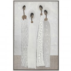 Canvas Painting Trinity 035046 80x4x120cm Grey