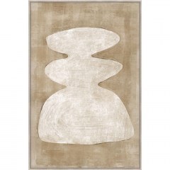 Πίνακας Καμβάς Candelabra.A 033179 80x4x120cm Natural-Beige