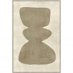 Πίνακας Καμβάς Candelabra.B 033180 80x4x120cm Beige-Brown