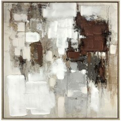 Πίνακας Καμβάς Ombra I 034683 80x4x80cm Multi