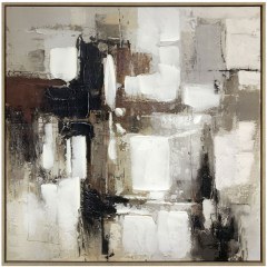 Πίνακας Καμβάς Ombra II 034684 80x4x80cm Multi