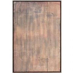 Canvas Painting Plow 035043 60x4x90cm Brown