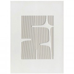 Canvas Painting Whiteshadow 033057 75x3,8x100cm White